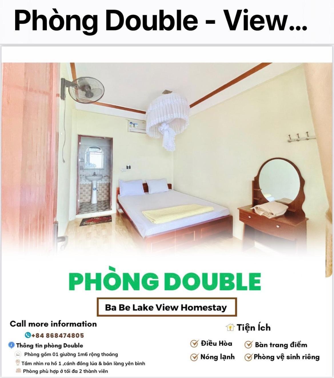 Ba Be View Homestay *